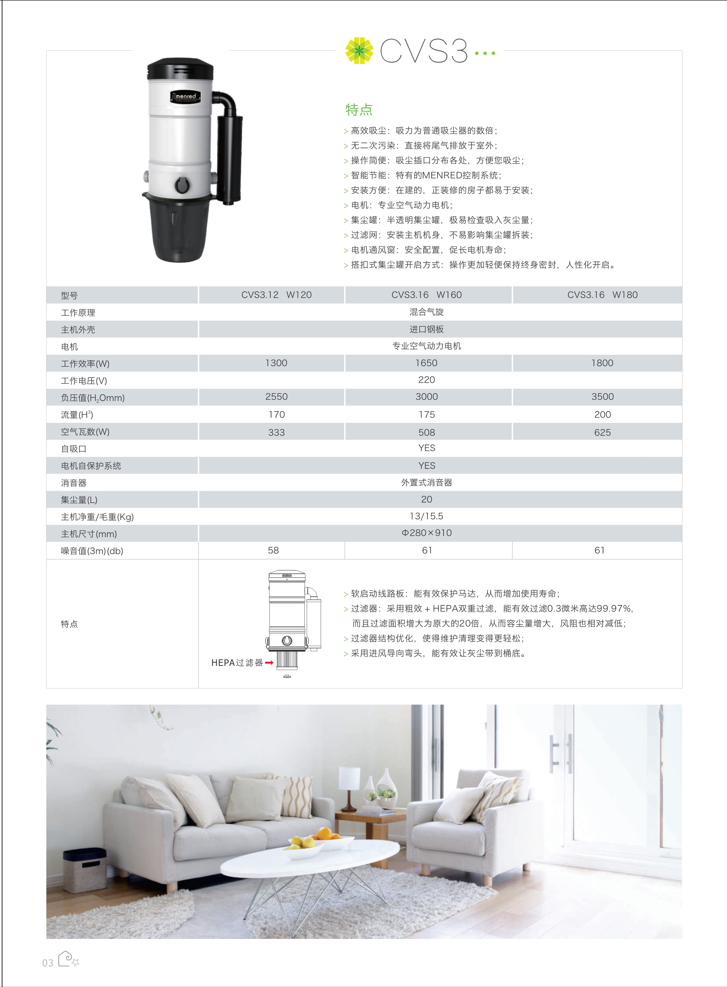 中央吸塵,中央除塵